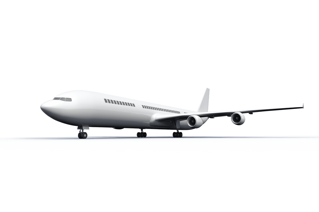 Airliner Vector with Transparent Background Simplifies Design Integration - Download Free Stock Images Pikwizard.com