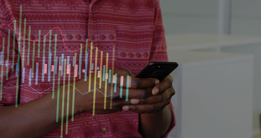 Analyzing Financial Data on Smartphone Screen