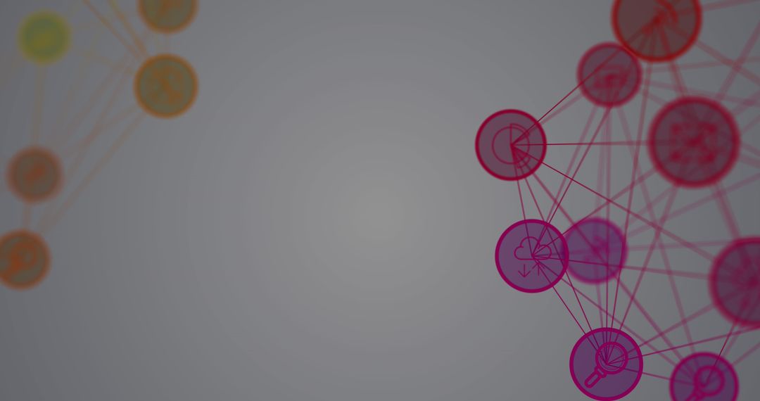 Digital Interface with Media Network Icons