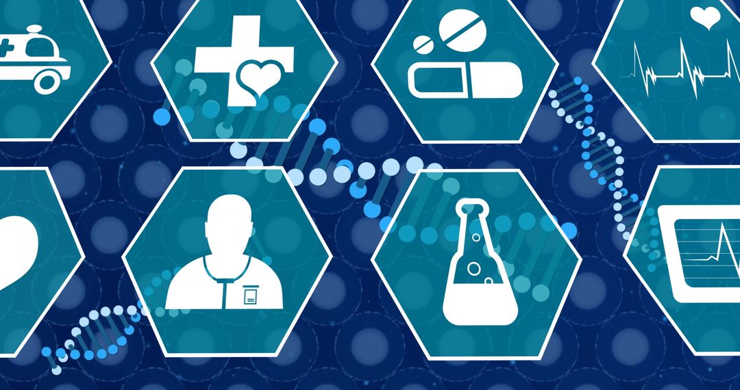 Medical Science and Data Technology Abstract Design