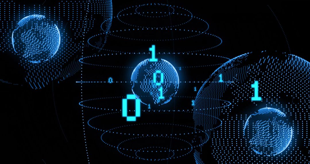 Futuristic Planetary Rotations with Binary Codes and Network Rings