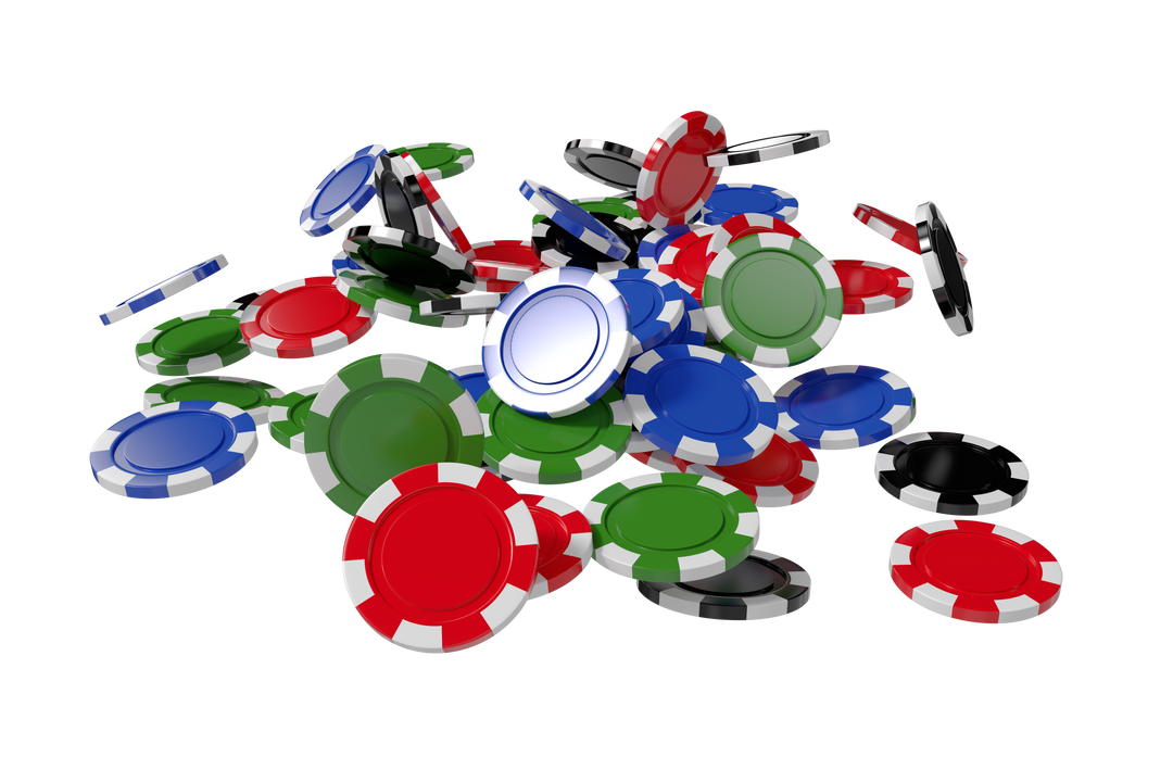 Transparent 3D Gambling Chips Pile on White Background - Download Free Stock Images Pikwizard.com