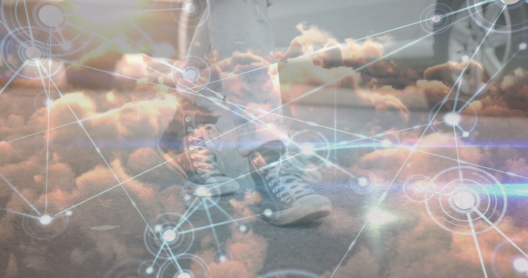 Fusion of Network Connections and Urban Stroll