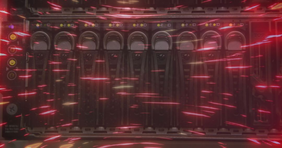 Digital Data Servers with Dynamic Red Light Streaks