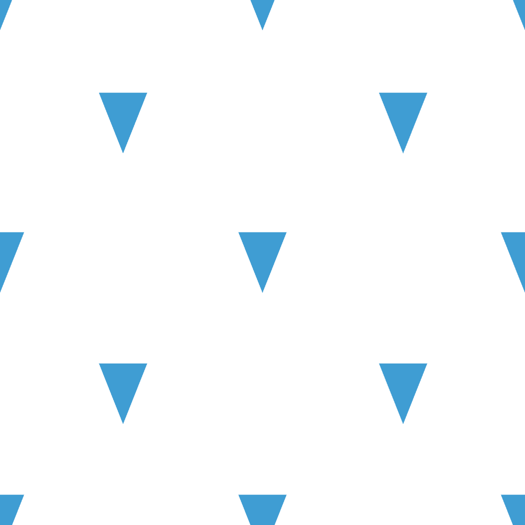 Transparent Repeating Blue Triangles Icon Pattern