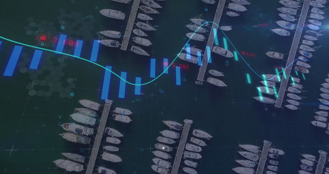 Stock Market Trends Overlay with Marina Visual