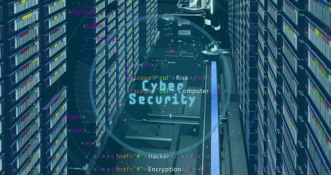 Cybersecurity and Data Processing Visualization Over Servers