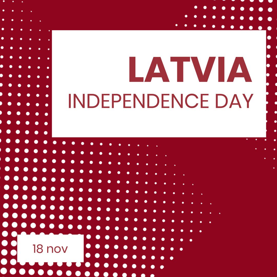 Latvia Independence Day Celebration Design