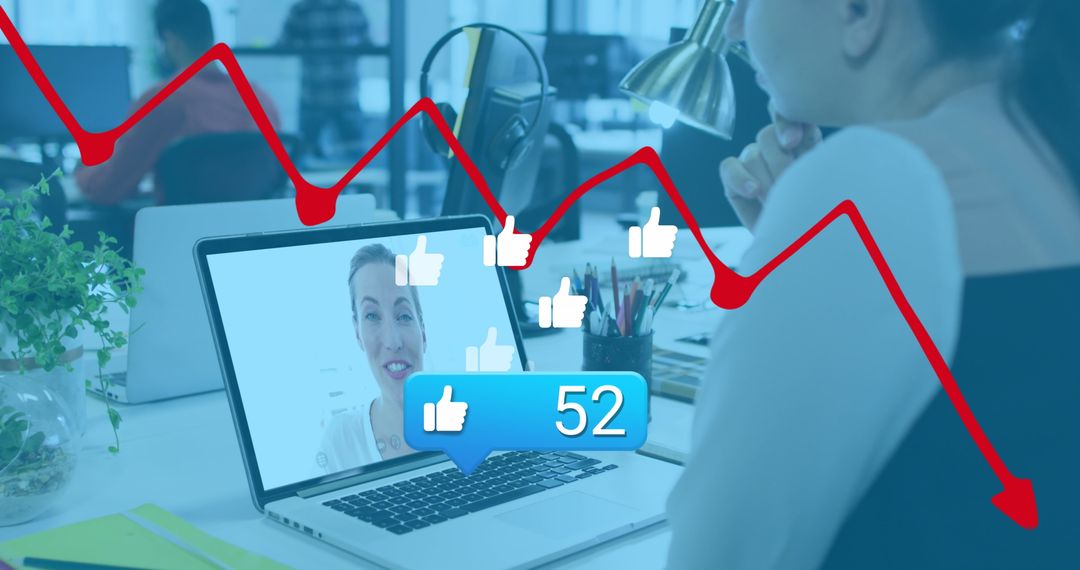 Digital Communication Reflecting Social Media Trends