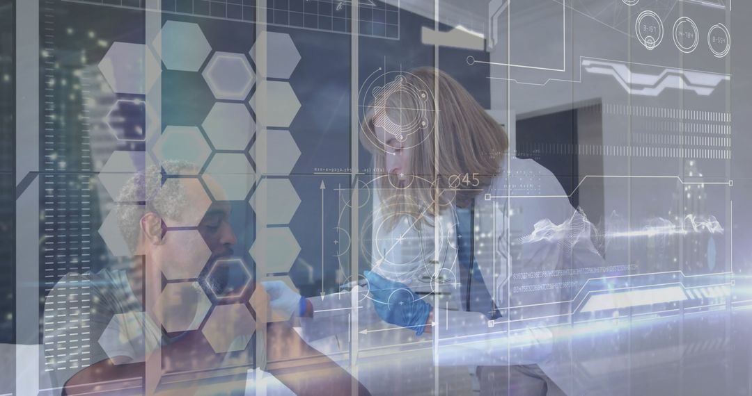 Innovative Healthcare: Administering Vaccine with Digital Interface