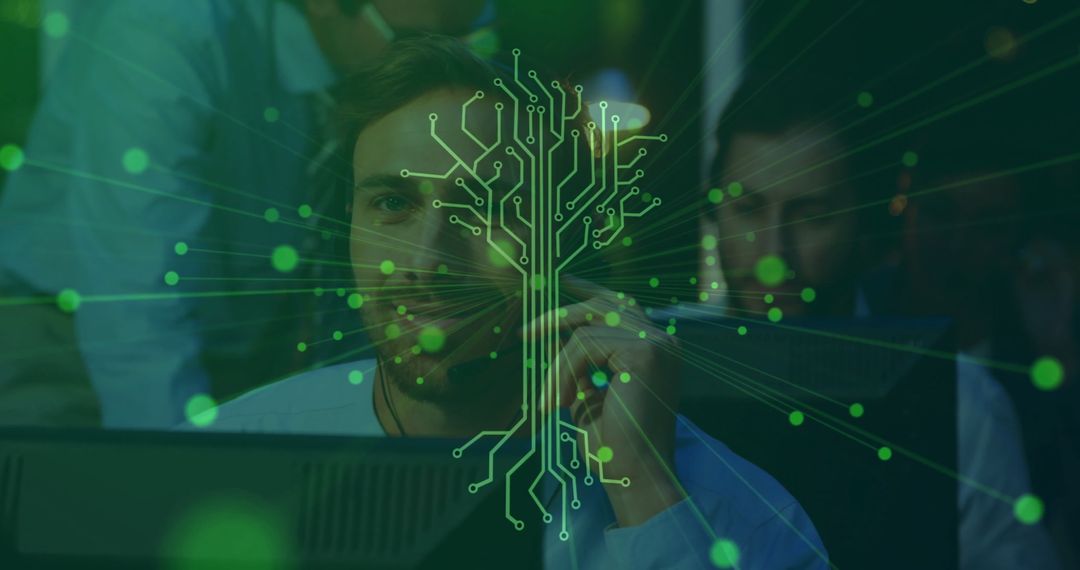 Operator Analyzing Network Data with Circuit Overlay