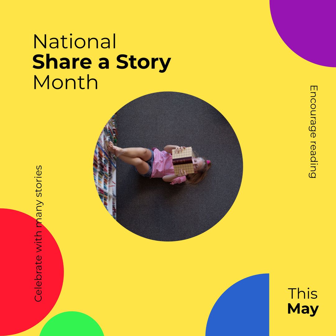 National Share a Story Month Celebration with Young Reader