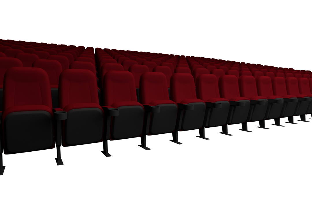 Red Cinema Seats on Transparent Background, Isolated Entertainment Illustration - Download Free Stock Images Pikwizard.com