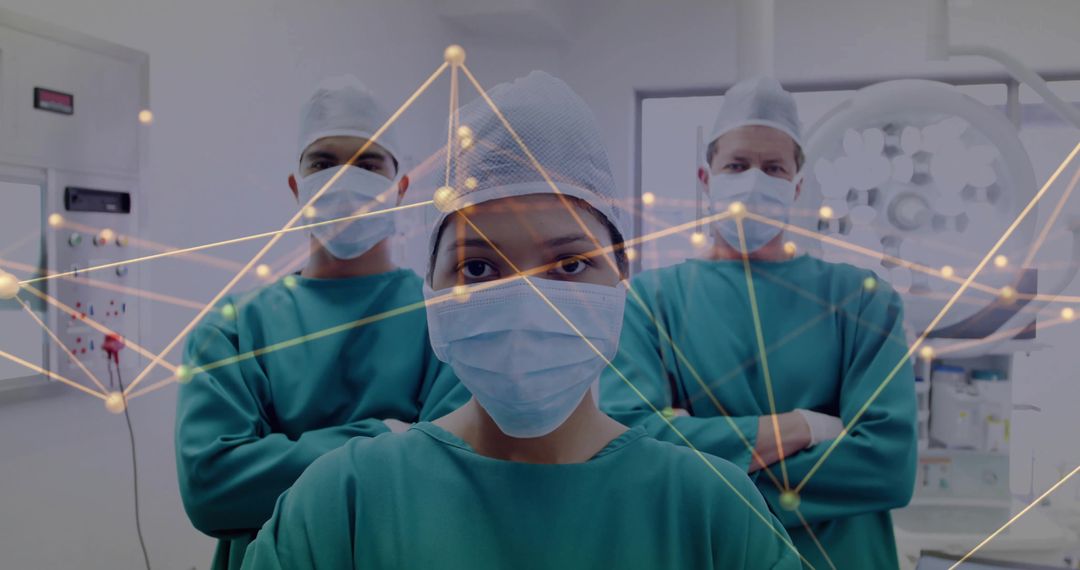 Surgical Team Embracing Healthcare Technology in Operating Room