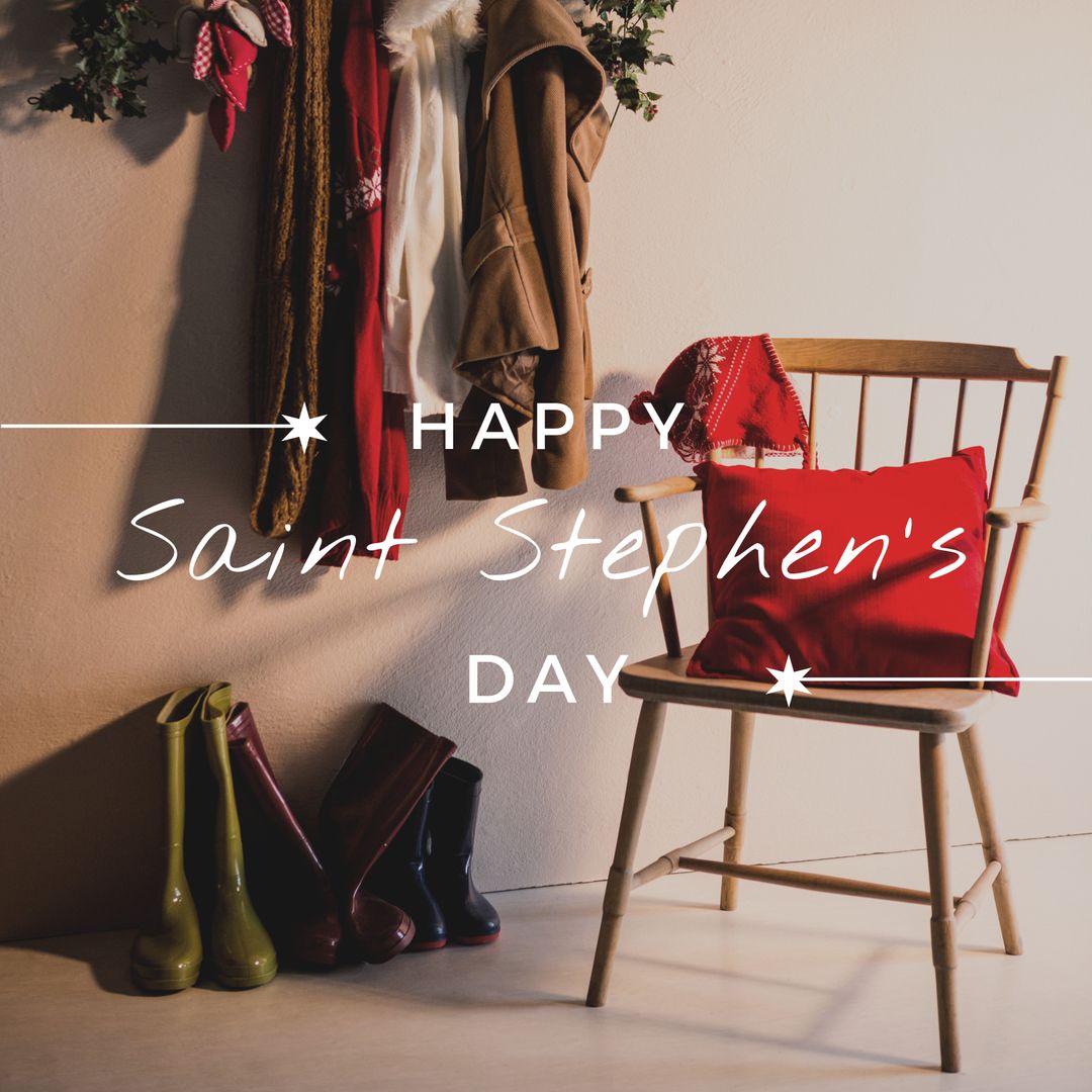 Saint Stephen's Day Celebration with Cozy Winter Attire
