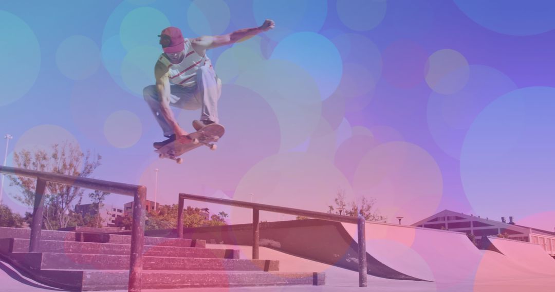 Creative Skateboarding with Modern Digital Effects