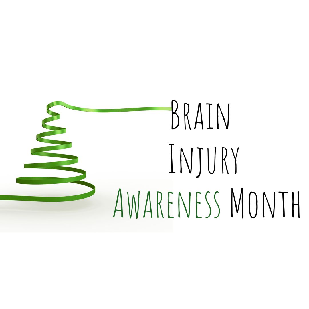 Green Ribbon Symbol for Brain Injury Awareness Month