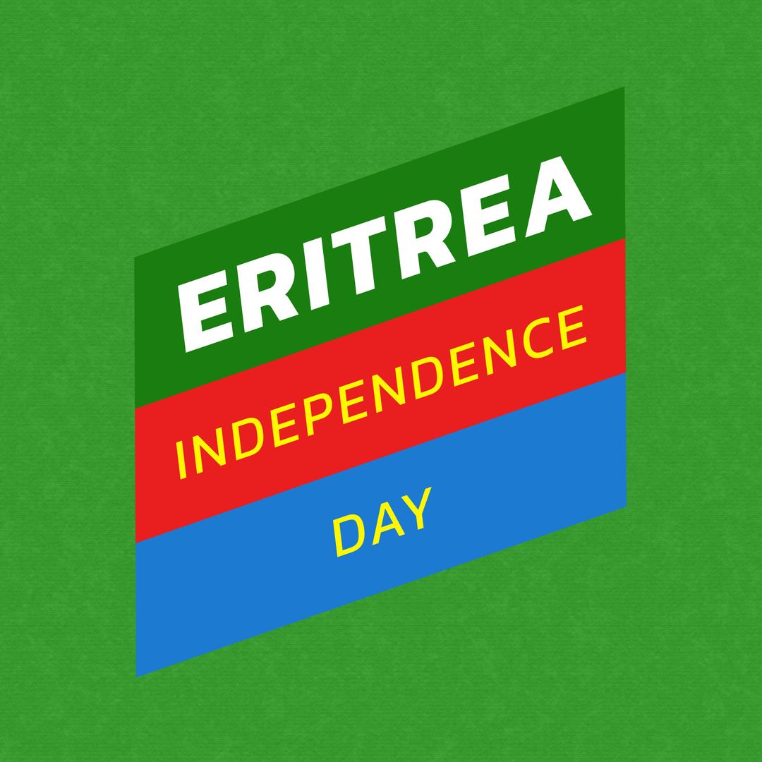 Eritrea Independence Day Celebration with Flag Theme