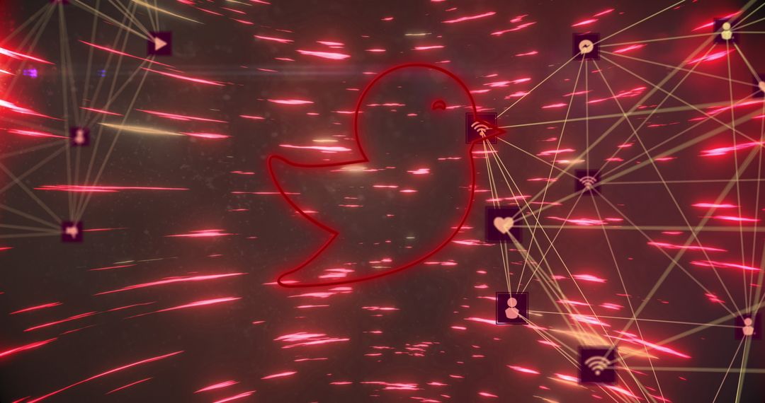 Neon Bird Aura Embraces Online Connectivity and Tech Evolution