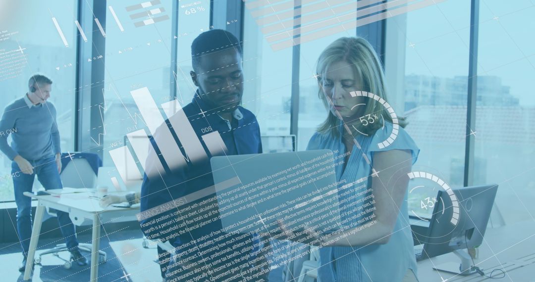 Innovation and Team Collaboration in High-Tech Office