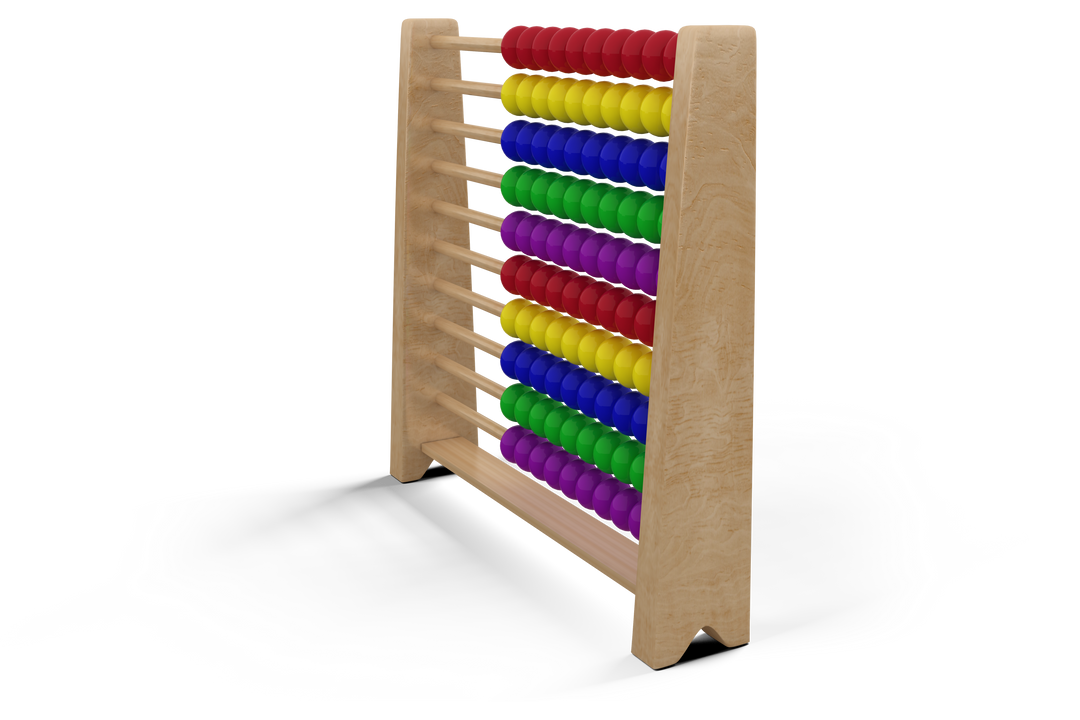 Transparent Abacus with Multicolored Beads for Educational Concepts - Download Free Stock Images Pikwizard.com