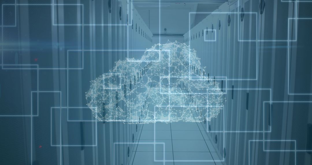 Digital Cloud Integration Over Server Corridor in Data Center