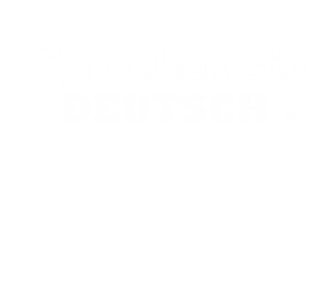 Sprechen Sie Deutsch Text on Transparent Background Language Design