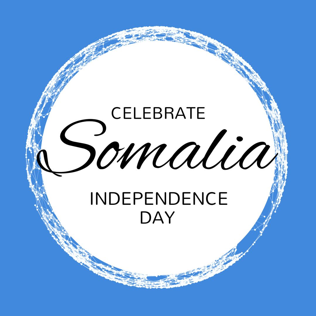 Somalia Independence Day Celebration Graphic