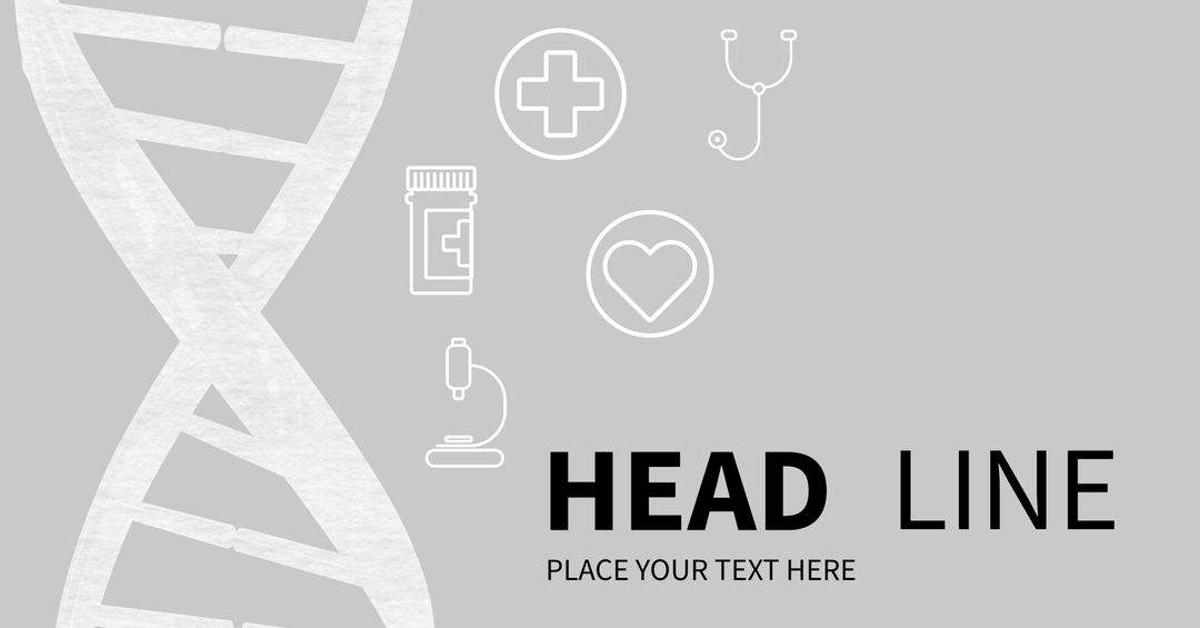 Healthcare and Medical Presentation Featuring DNA Visual