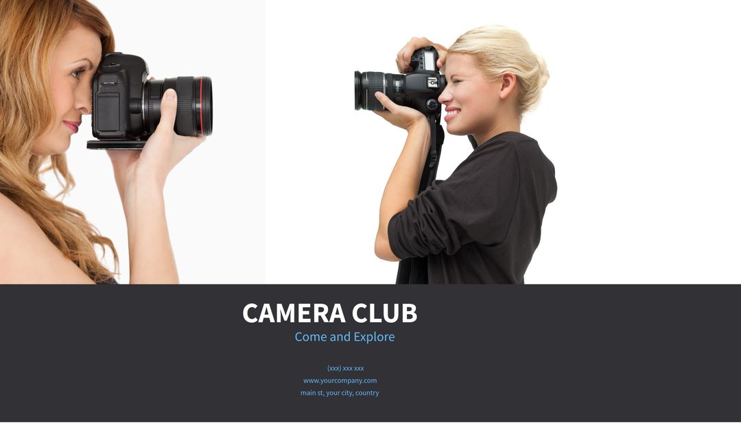 Women Enthusiasts Capturing Moments with Cameras