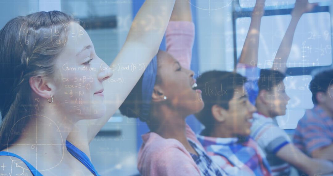 Diverse Students Engaged in Learning with Mathematical Overlay