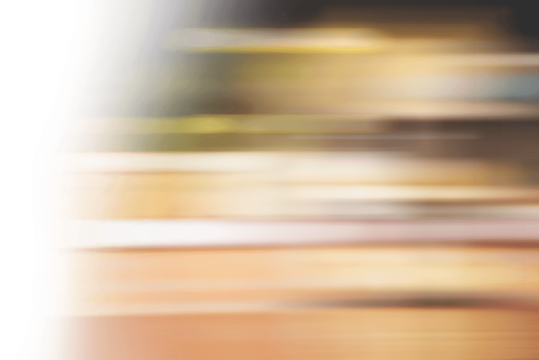 Digital Abstract Illustration with Blurred Movement on Transparent Background