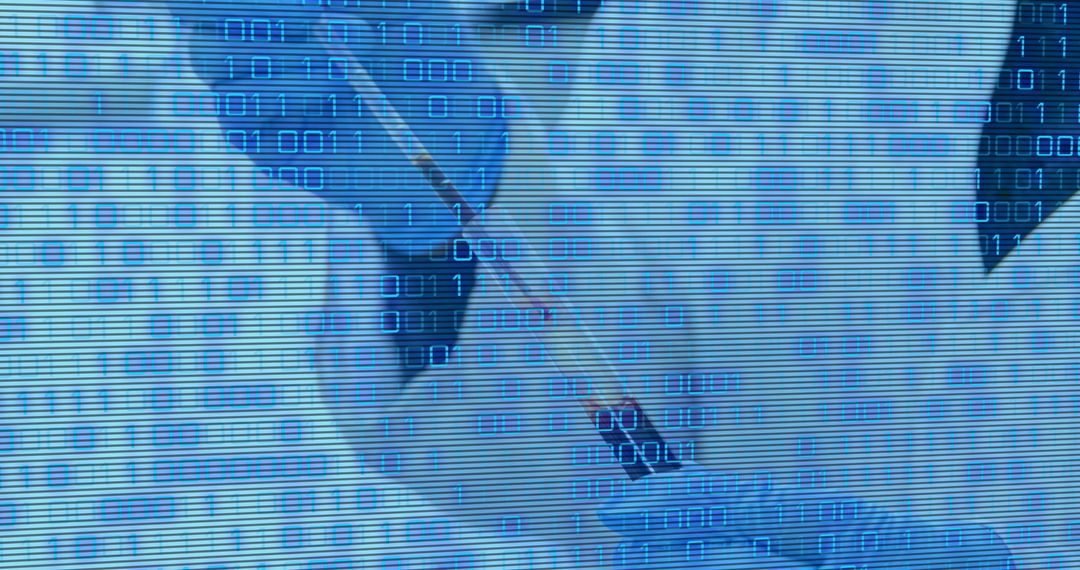 Digital Interface with Doctor and Test Tube Technology Concept