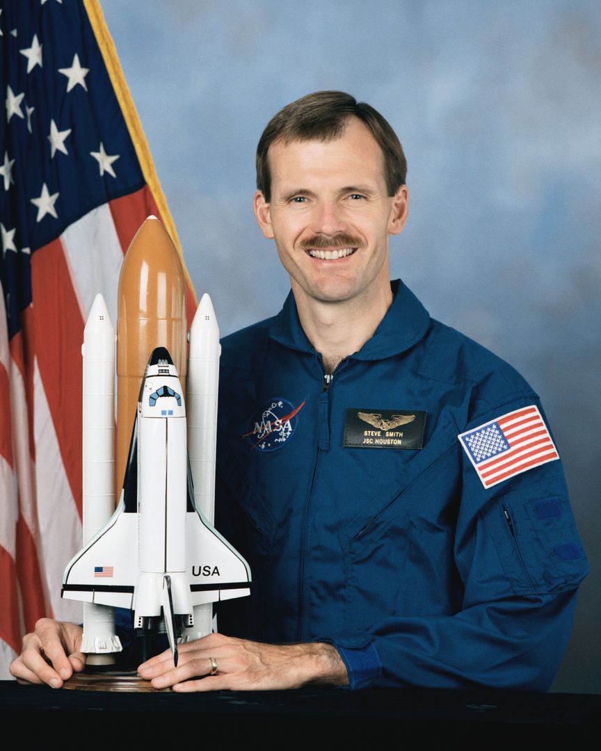 Offical portrait of astronaut candidate (ASCAN) Steven L. Smith - Free Images, Stock Photos and Pictures on Pikwizard.com
