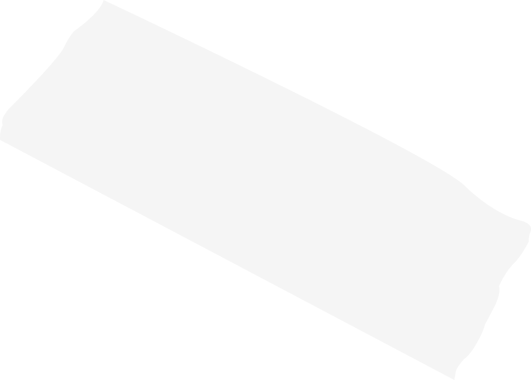 Floating Transparent White Banner on Diagonal Axis