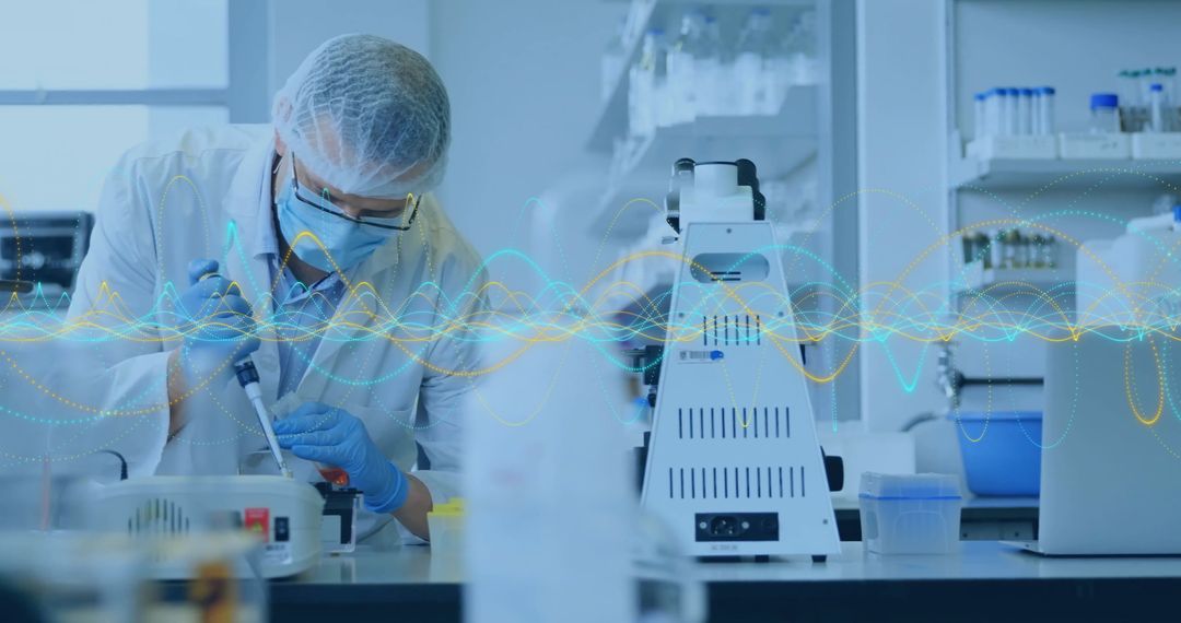 Scientist Conducts Precision Research in Modern Laboratory