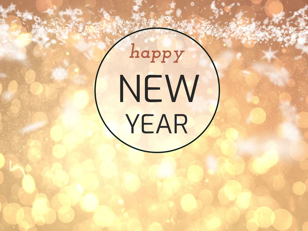 Golden New Year Sparkles for Festive Celebrations