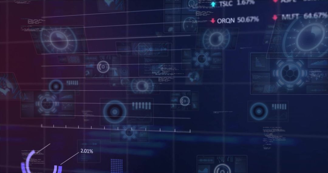 Digital Financial Analytics on Global Map