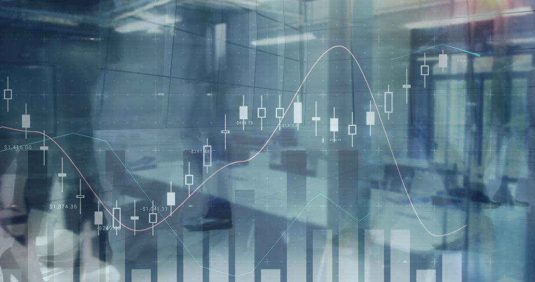 Financial Data Visualization with Business Professionals in Office