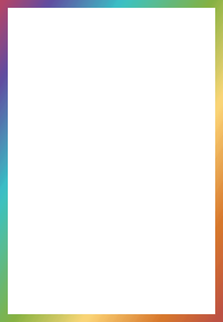 Colorful Frame on Transparent Background with Copy Space - Download Free Stock Images Pikwizard.com