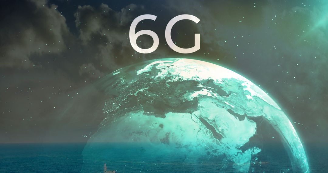 Futuristic 6G Network Emerging from Global Ocean