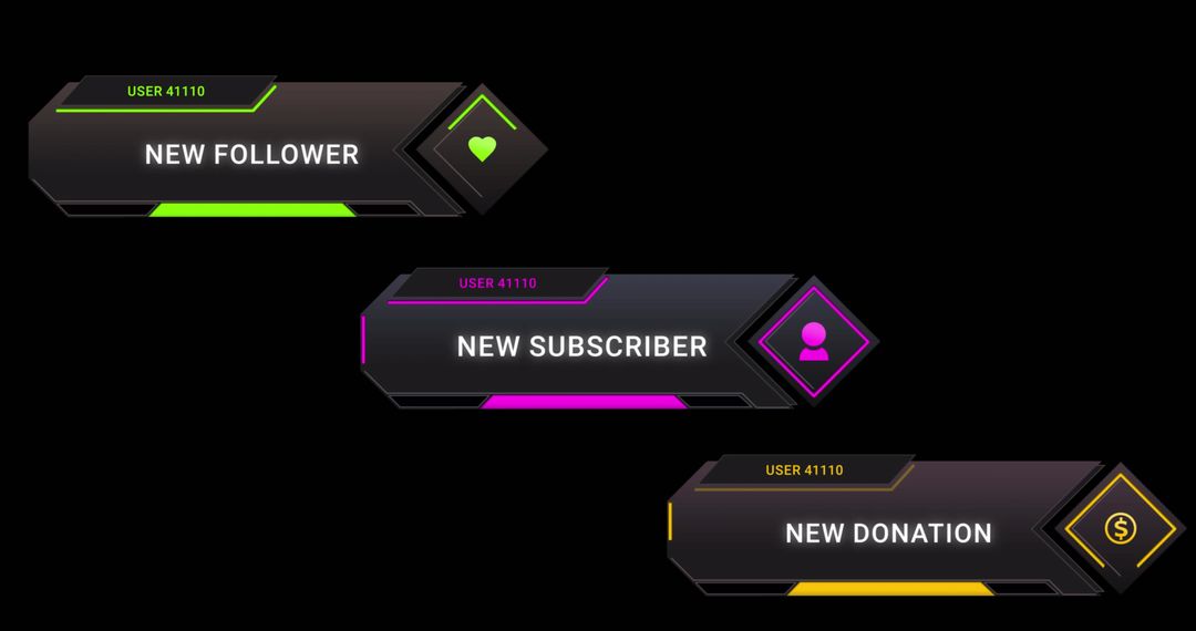 Modern Twitch Alerts for Streamers