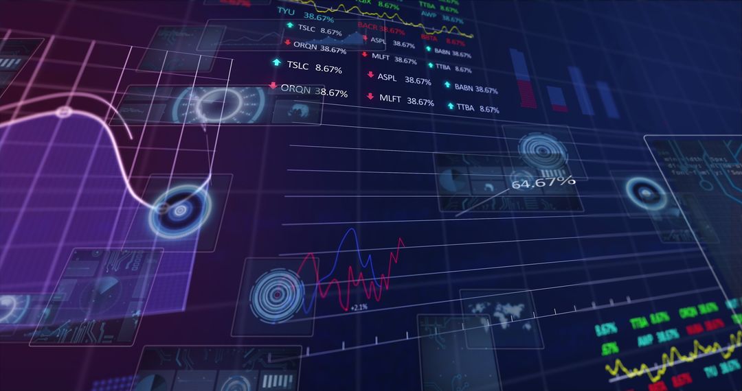 Digital Data Analytics and Financial Insights Interface