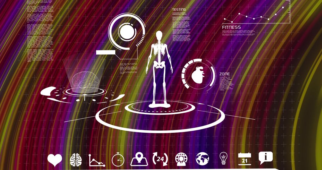 Digital Interface with Scientific Data and Movement