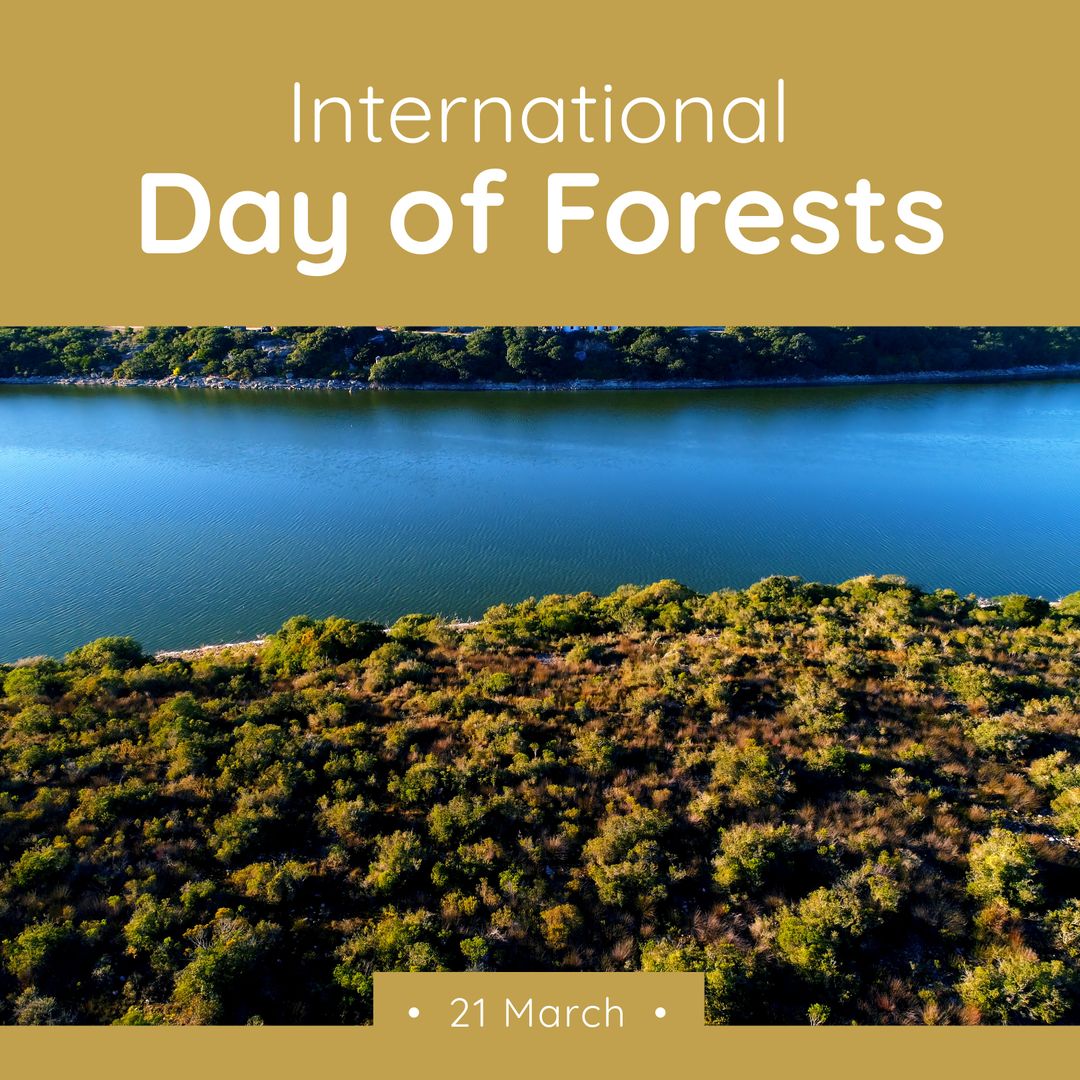 Celebrating International Day of Forests with Vibrant Riverine Landscape