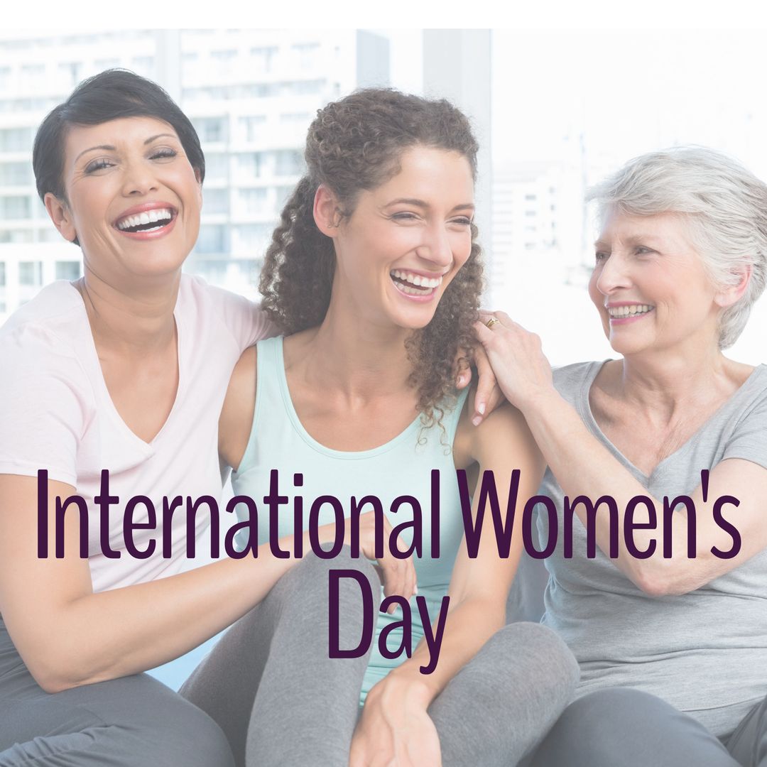 Diverse Women Celebrating Unity and Empowerment Together