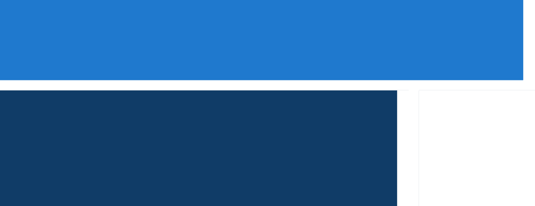 Modern Blue Shapes Illustration on Transparent Layered Design