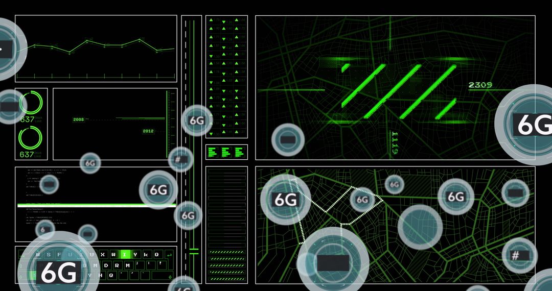 Futuristic 6G Technology With Data Processing