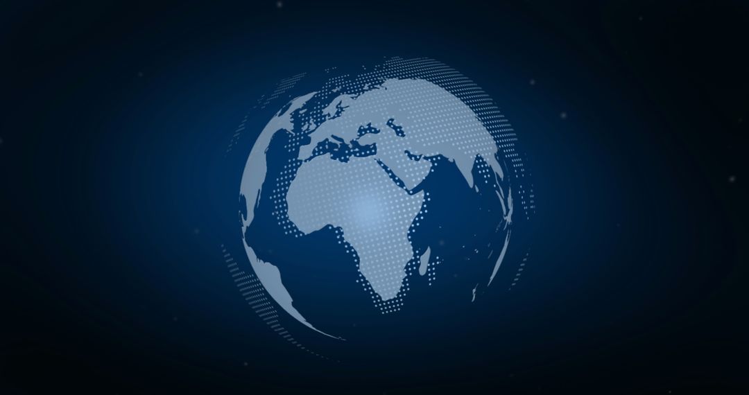 Digital Globe with Abstract Data Visualization - Free Images, Stock Photos and Pictures on Pikwizard.com