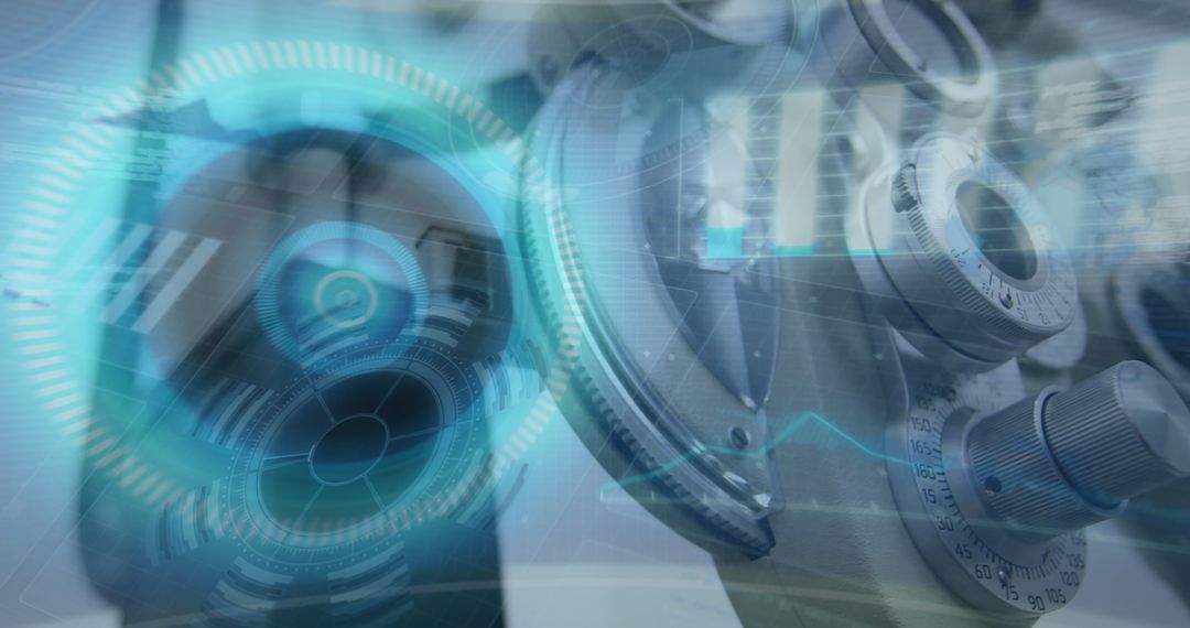 Digital Interface HUD Processing on Advanced Machinery